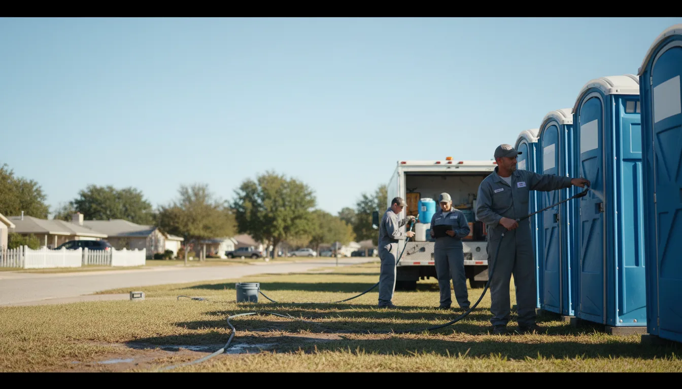 Long-Term Portable Toilet Rental in Exeland, WI near me